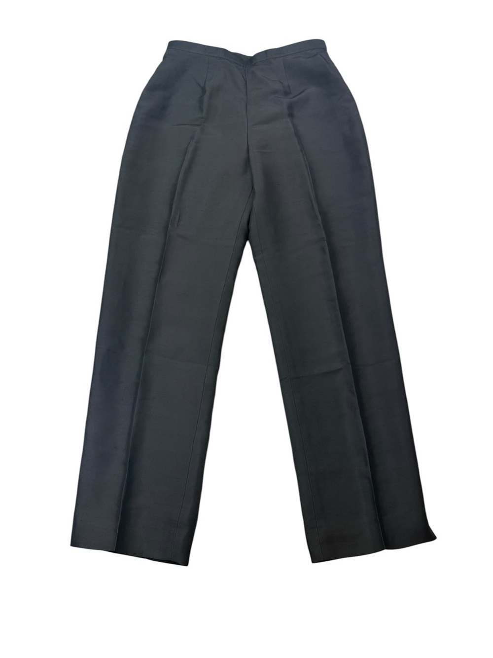Kasper A.S.L. 100% Silk Black Dress Pants - Straight Leg Petite Size 8 Womens